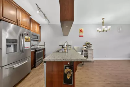 Kitchen Island Photo of 301 8067 207 Street, Langley, BC