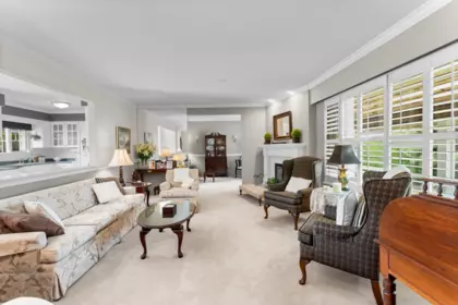 Living Room Photo of 7800 Sunnydene Road, Richmond, BC