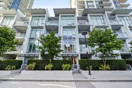 Exterior Rear Photo of TH103 2351 Beta Avenue, Burnaby, BC