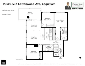 Garden / Landscaping Photo of 3602 537 Cottonwood Avenue, Coquitlam, BC