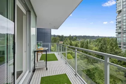 Backyard Photo of 909 305 Morrissey Road, Port Moody, BC