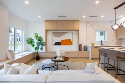Living Room Photo of 3 7353 12th Avenue, Burnaby, BC