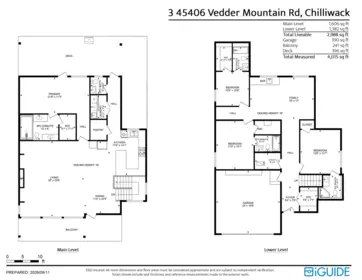Living Room Photo of 3 45406 Vedder Mountain Road, Chilliwack, BC