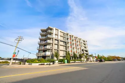 Aerial View of 328 20360 Logan Avenue, Langley, BC