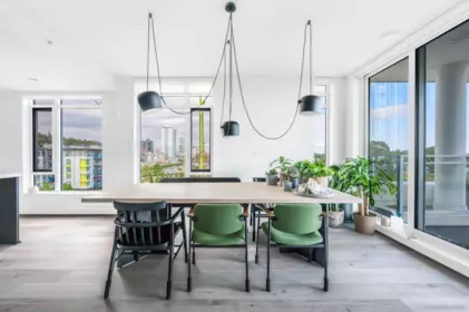 Breakfast Nook Photo of 605 3198 Riverwalk Avenue, Vancouver, BC