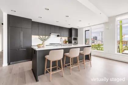 Dining Area Photo of 605 3198 Riverwalk Avenue, Vancouver, BC