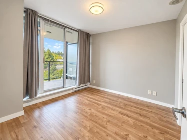Living Room Photo of 705 555 Delestre Avenue, Coquitlam, BC