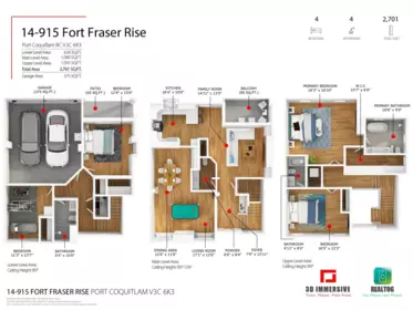 Fitness Center Photo Near 14 915 Fort Fraser Rise, Port Coquitlam, BC