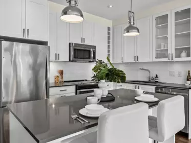 Dining Area Photo of 202 16398 64 Avenue, Surrey, BC