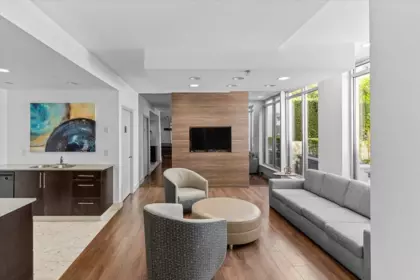Aerial View of 2303 1225 Richards Street, Vancouver, BC