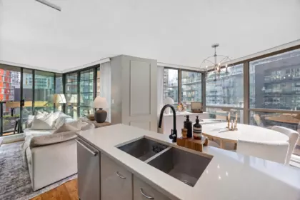Breakfast Nook Photo of 609 501 Pacific Street, Vancouver, BC