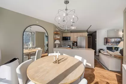 Dining Area Photo of 609 501 Pacific Street, Vancouver, BC