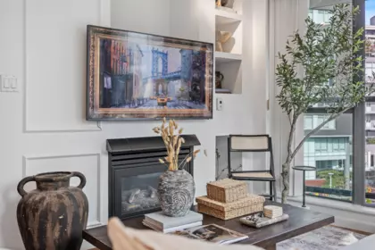 Family Room Photo of 609 501 Pacific Street, Vancouver, BC