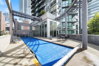 Front Yard Photo of 609 501 Pacific Street, Vancouver, BC
