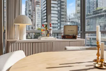 Kitchen Island Photo of 609 501 Pacific Street, Vancouver, BC