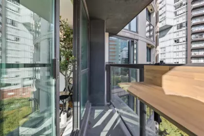 Outdoor Deck Photo of 609 501 Pacific Street, Vancouver, BC