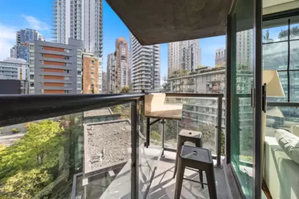 Outdoor Patio Photo of 609 501 Pacific Street, Vancouver, BC