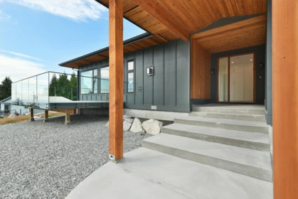 Exterior Rear Photo of 5112 Chapman Road, Sechelt, BC