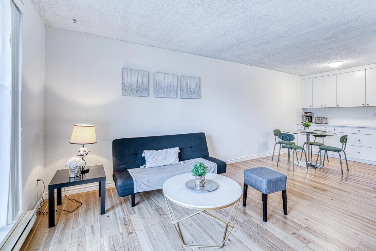 Living Room Photo of 110 8391 Bennett Road, Richmond, BC