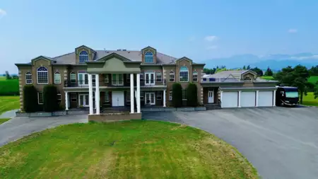 Exterior Rear Photo of 8703 Upper Prairie Road, Chilliwack, BC
