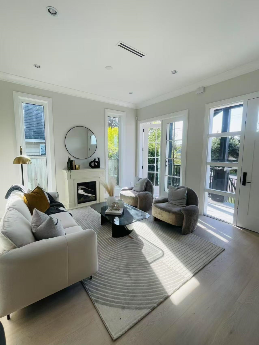 Living Room Photo of 101 765 Edgar Avenue, Coquitlam, BC