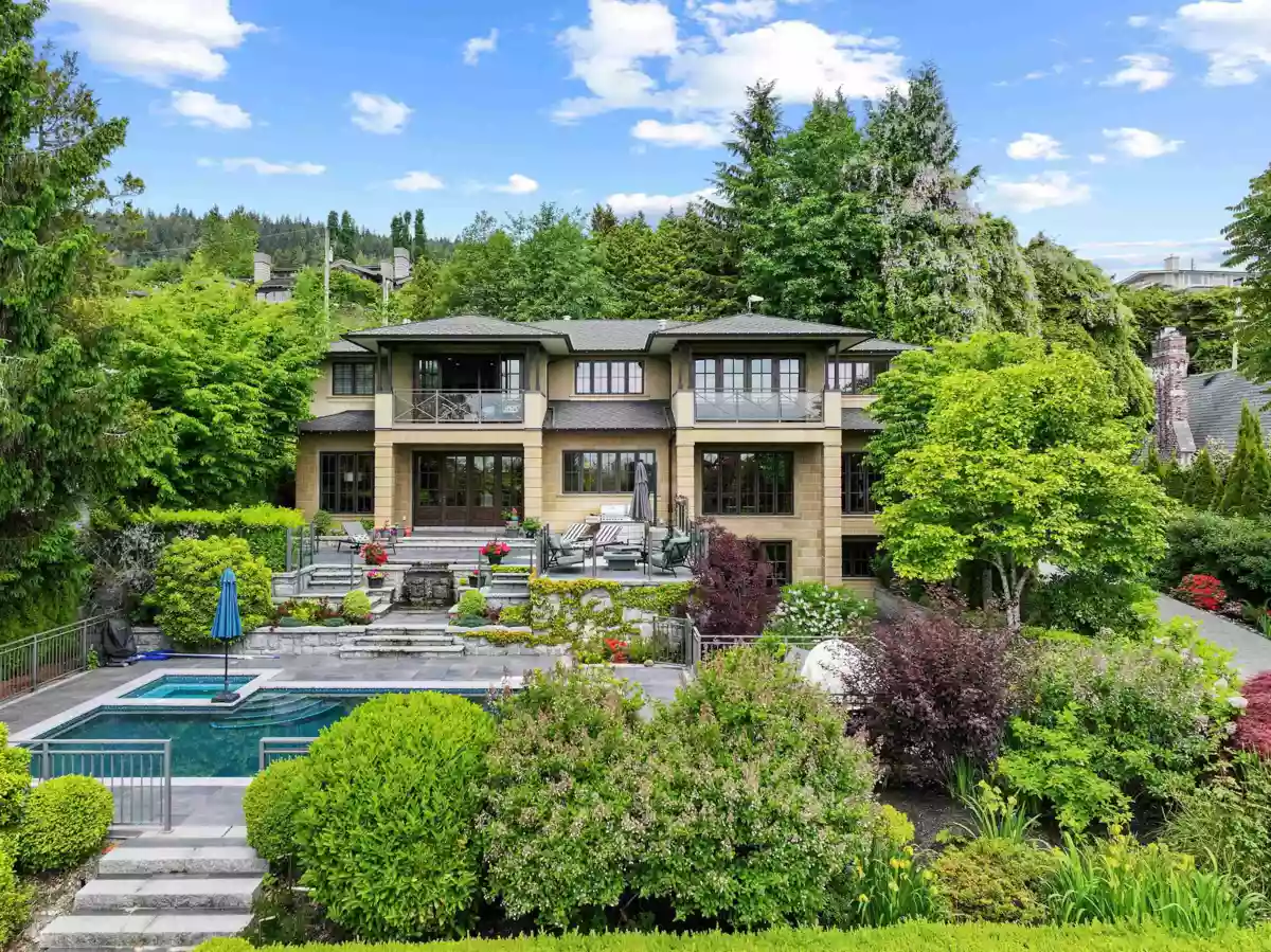 Exterior Rear Photo of 1075 Groveland Road, West Vancouver, BC