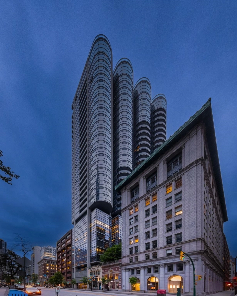 Aerial View of 3006 838 W Hastings Street, Vancouver, BC