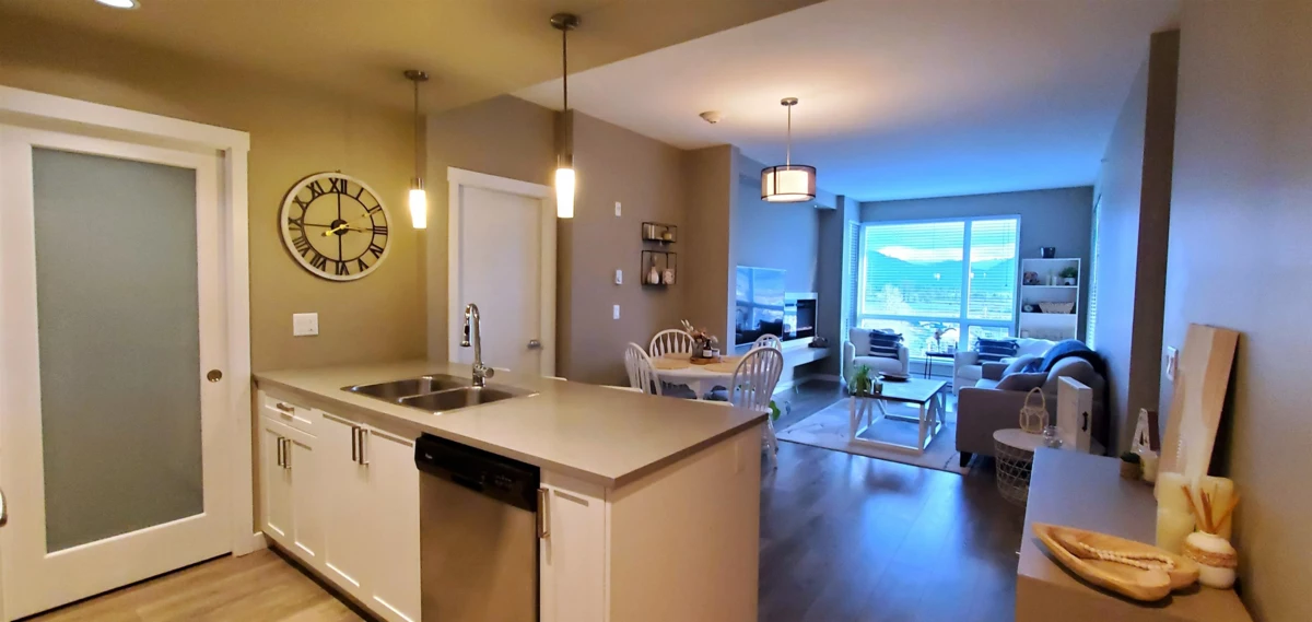 Exterior Rear Photo of 409 2242 Whatcom Road, Abbotsford, BC