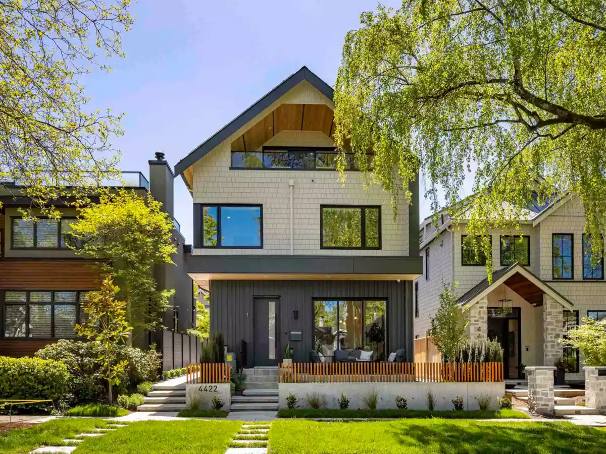 Exterior Rear Photo of 1 4422 W 6th Avenue, Vancouver, BC