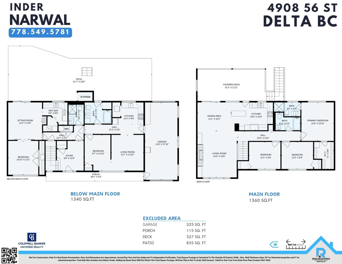 Exterior Rear Photo of 4908 56 Street, Delta, BC