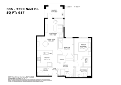 Basement Recreation Room Photo of 306 3399 Noel Drive, Burnaby, BC