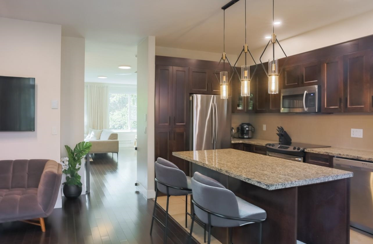Kitchen Island Photo of 38 1299 Coast Meridian Road, Coquitlam, BC