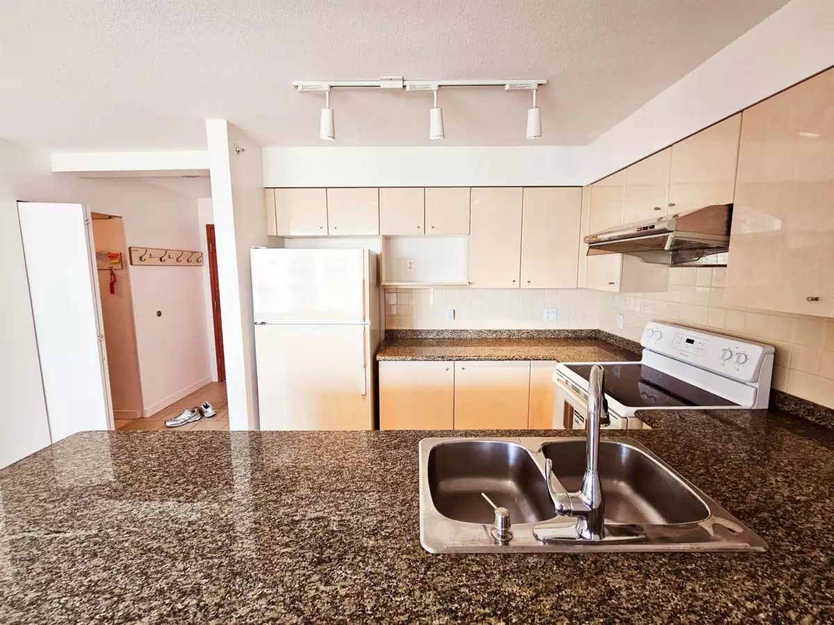 Kitchen Island Photo of 1101 7878 Westminster Highway, Richmond, BC