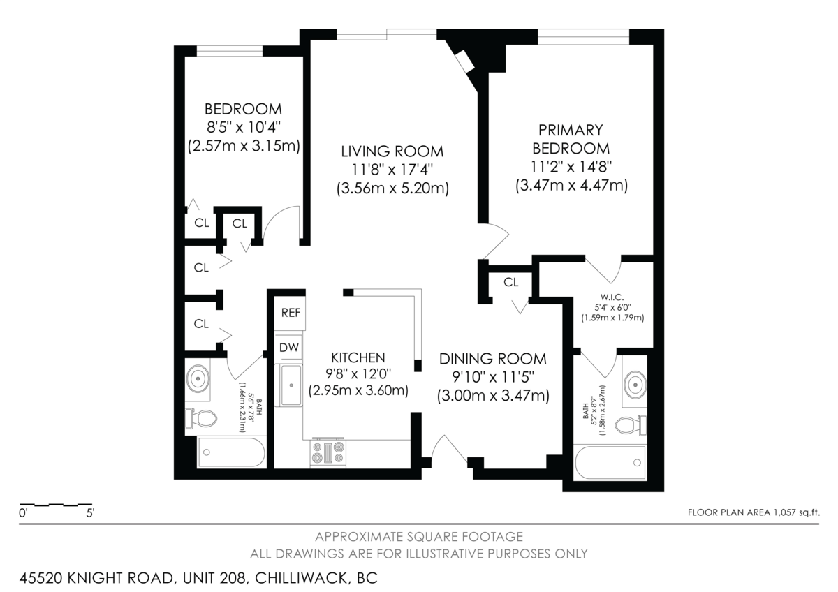 Aerial View of 208 45520 Knight Road, Chilliwack, BC