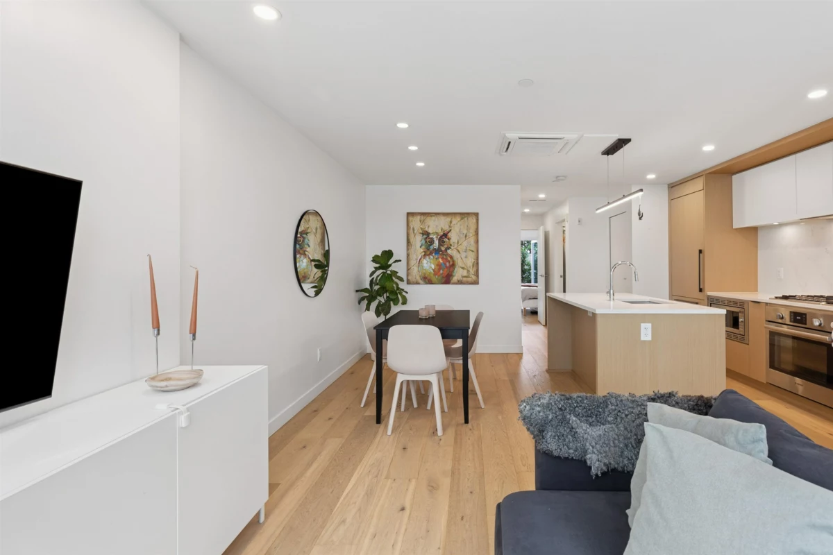 Kitchen Island Photo of 106 649 E 3rd Street, North Vancouver, BC