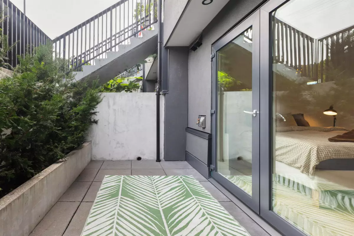 Outdoor Patio Photo of 106 649 E 3rd Street, North Vancouver, BC