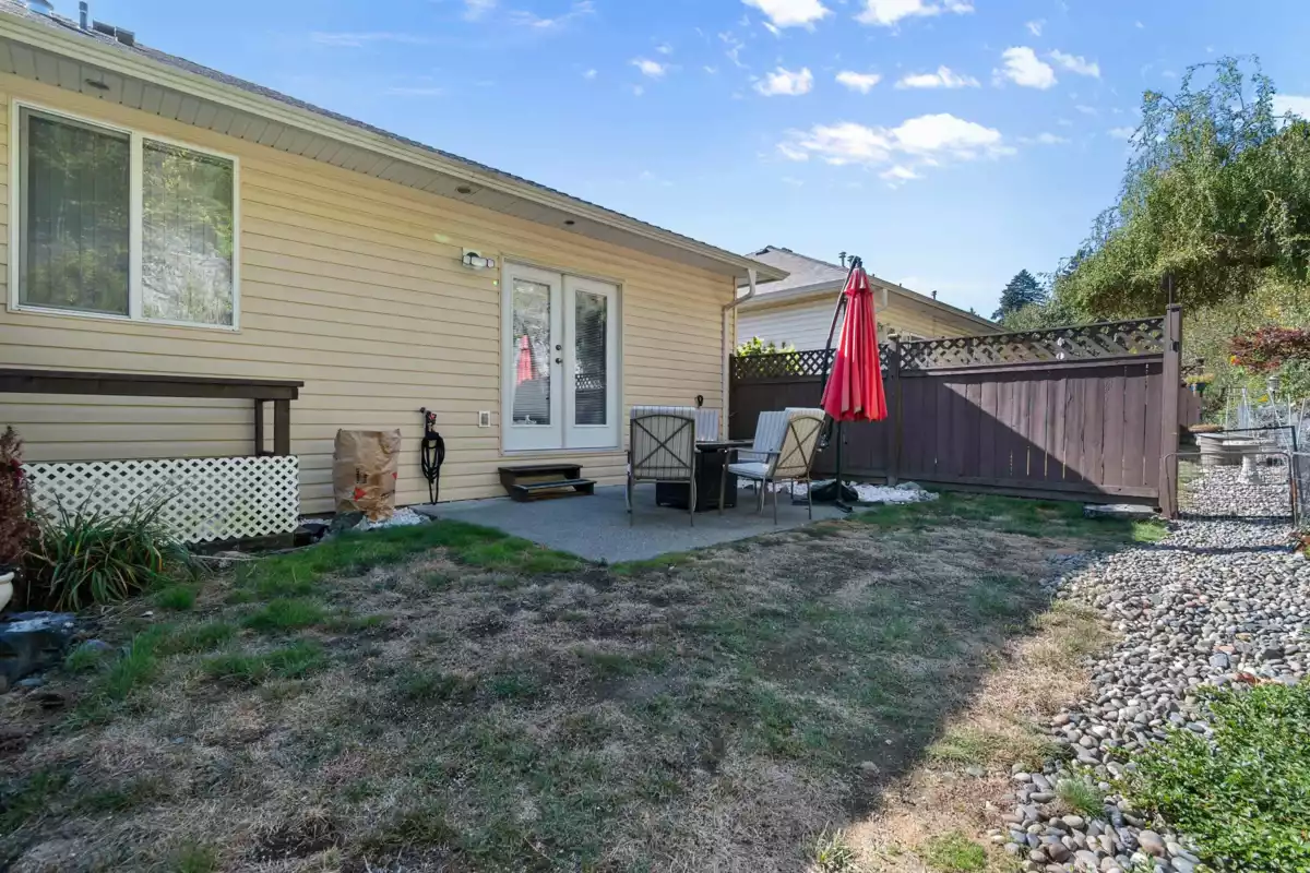 Aerial View of 70 8590 Sunrise Drive, Chilliwack, BC