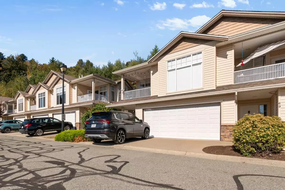 Exterior Rear Photo of 70 8590 Sunrise Drive, Chilliwack, BC