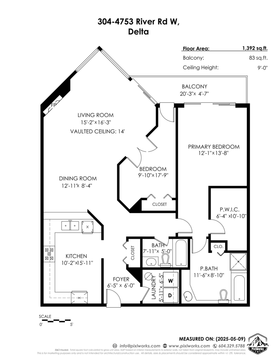 Exterior Rear Photo of 304 4753 W River Road, Ladner, BC