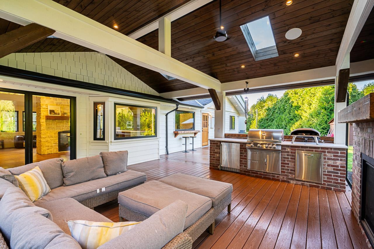 Basement Recreation Room Photo of 4650 Martingale Crescent, Langley, BC