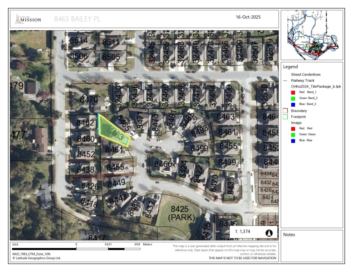Playground / Recreational Area Near 8463 Bailey Place, Mission, BC