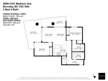 2609 2181 Madison Avenue, Burnaby, BC, Burnaby — Apartment/Condo for sale