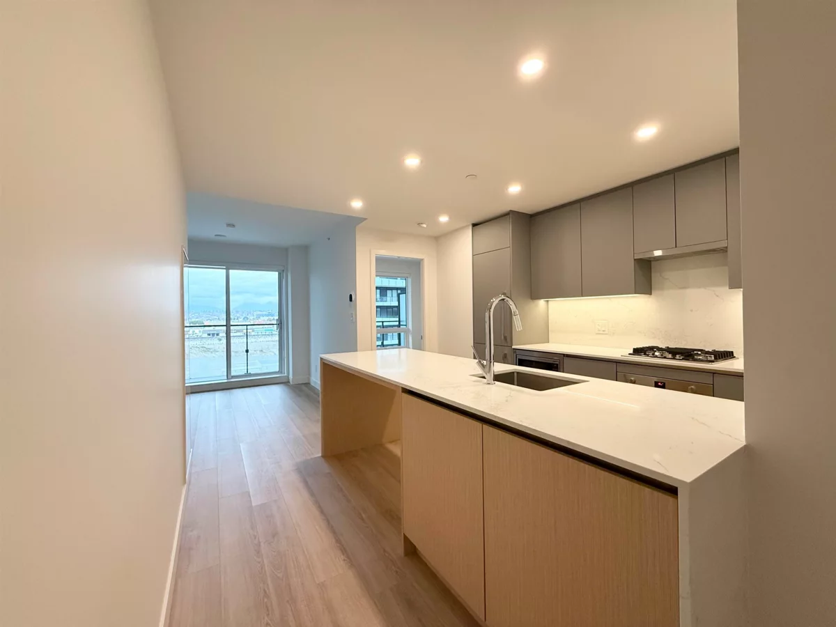 Living Room Photo of 702 7977 Lansdowne Road, Richmond, BC