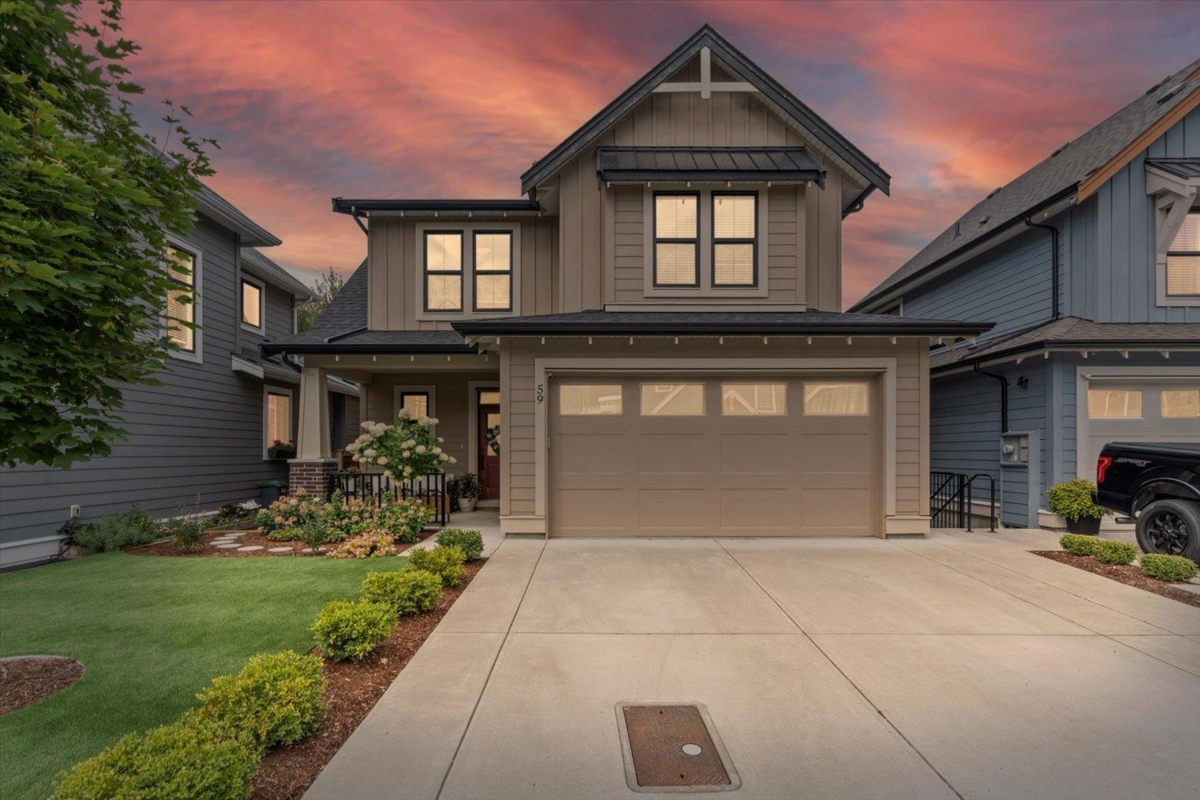 Exterior Front Photo of 59 46211 Promontory Road, Chilliwack, BC