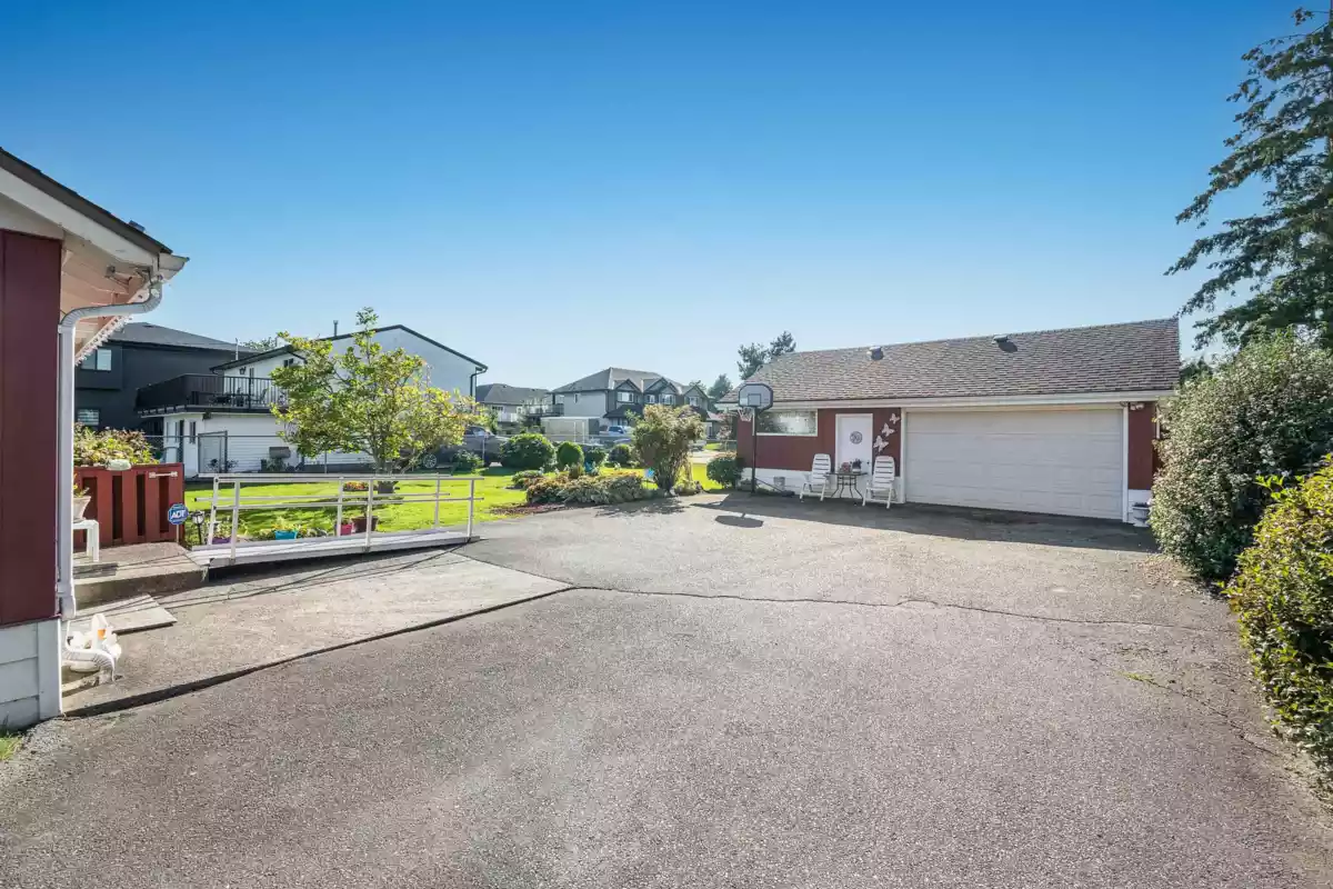 Aerial View of 6282 175b Street, Surrey, BC