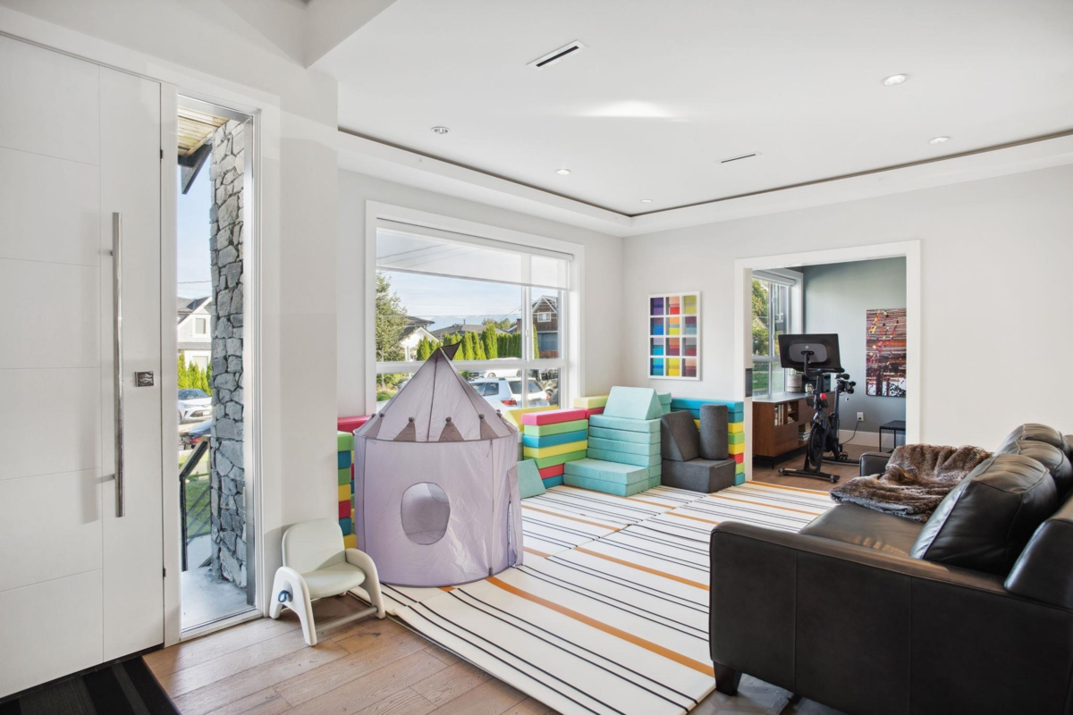 Living Room Photo of 5030 Hardwick Street, Burnaby, BC