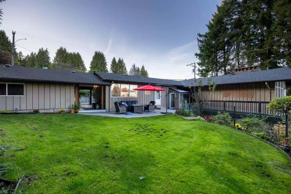 Backyard Photo of 953 Ranch Park Way, Coquitlam, BC