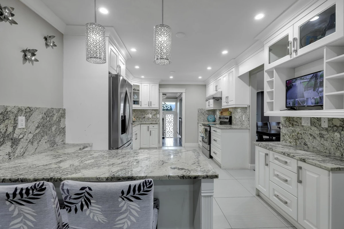 Powder Room Photo of 8225 NW Burnfield Crescent, Burnaby, BC