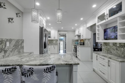 Powder Room Photo of 8225 NW Burnfield Crescent, Burnaby, BC