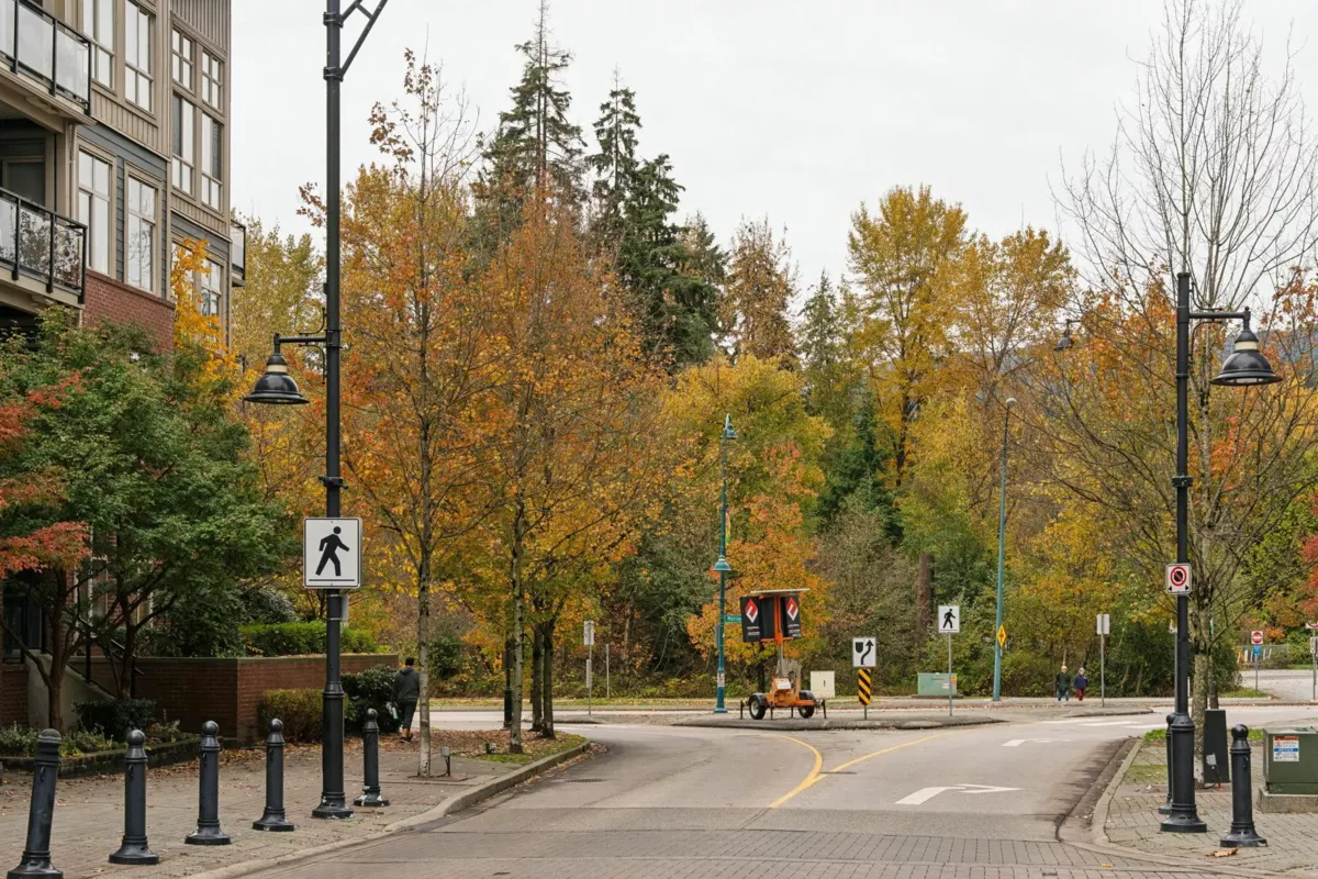 Hallway Photo of 613 121 Brew Street, Port Moody, BC